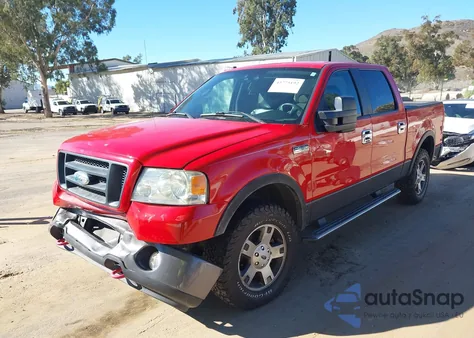2008 Ford F-150 Fx4 from USA, damaged, VIN 1FTPW14518FA07959